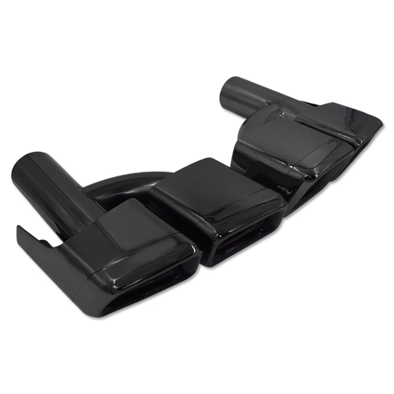 2 шт./компл. Нержавеющая сталь Тип выхлопной глушитель трубы подходит для Benz W212 W20