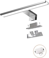 ce rohs approved modern led mirror lighting solution for bathroom light ip44 led luminaire protected wall lamp mounted above wal