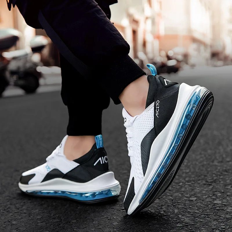 

Sz39-48 High Quality Air Cushion Running Shoes Men Women Sneakers Breathable Light Sports Shoes Training Lover's Jogging Shoes