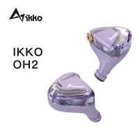 ikko opal oh2 iem dynamic headphones earphones in ear monitor earbuds hifi headset high quality detachable mmcx standard cable