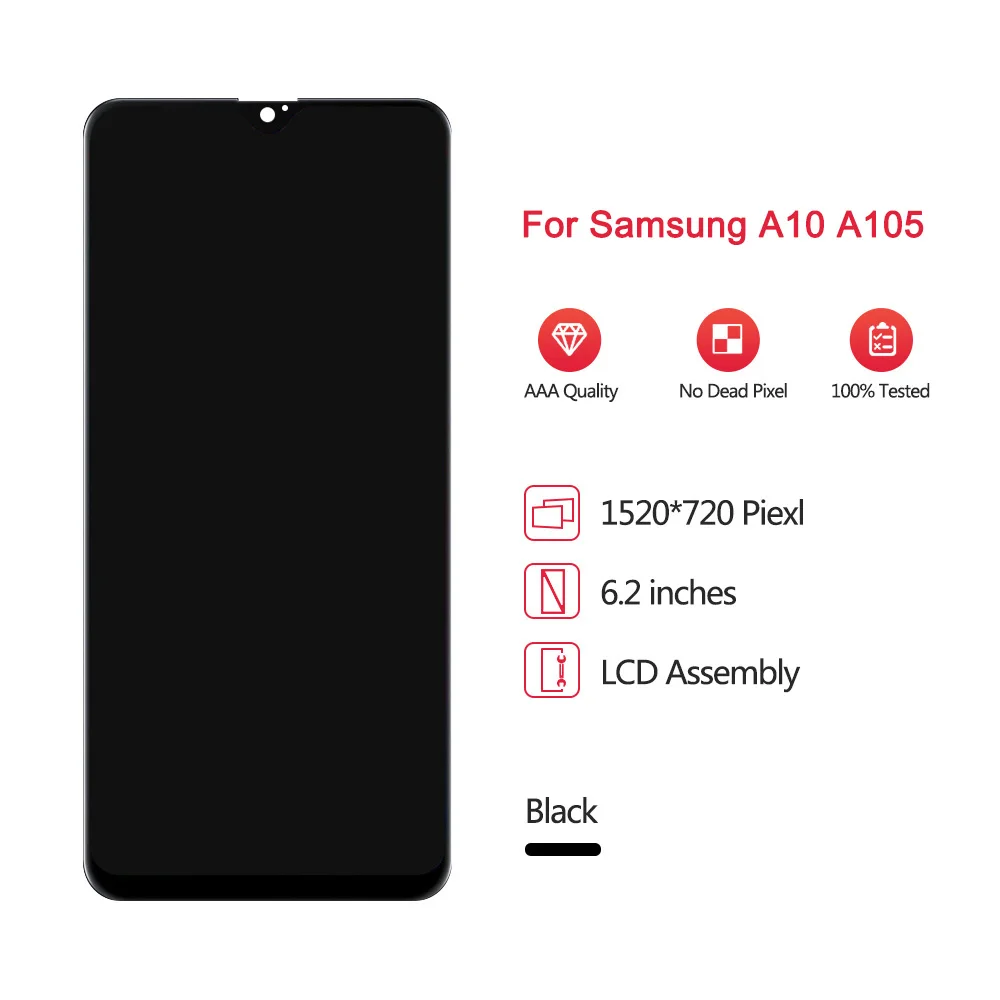 ips для 6," samsung Galaxy A10 ЖК-экран+ сенсорная панель дигитайзер Замена для A105 ЖК-дисплей