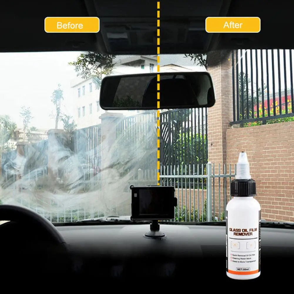 50 мл автомобильный масляный очиститель стекла Съемник пленки полировка покрытия