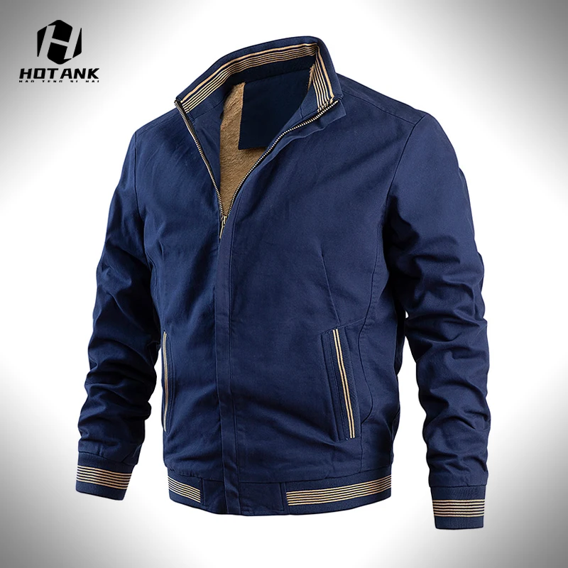 Мужская куртка бомбер зимняя плотная Флисовая теплая ветровка пилот мужская