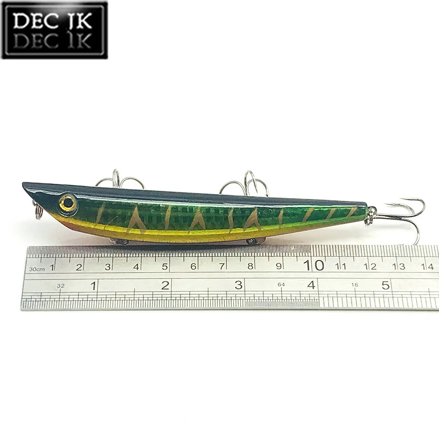 Искусственная рыболовная приманка-карандаш искусственная жесткая большая