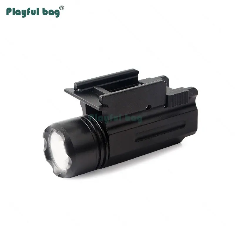 

Playful bag X100 white flashlight 20MM rail clamp LED white light Outdoor CS gel bal gun hanging flashlight CS toys parts ARA02