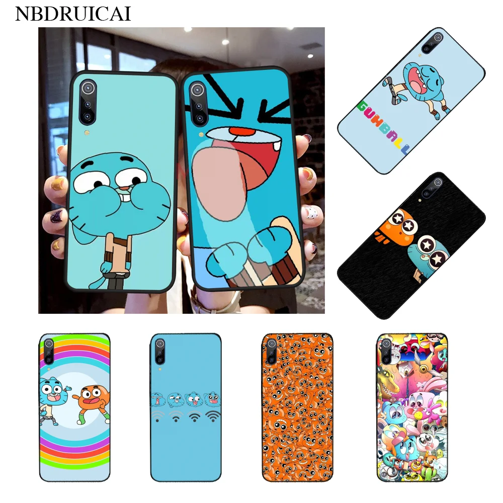NBDRUICAI the Amazing World Gumball чехол для телефона Xiaomi 8 9 se 5X Redmi 6pro 6A 4X 7 5plus note 5 6pro|Бамперы| |