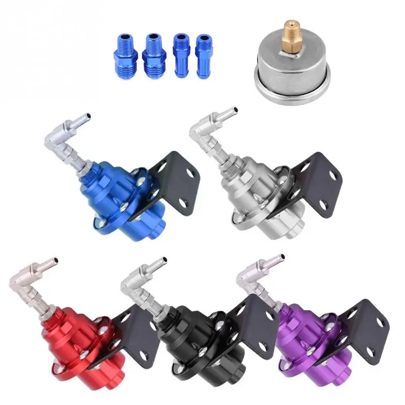 Новый регулятор давления топлива Универсальный алюминиевый автомобильный