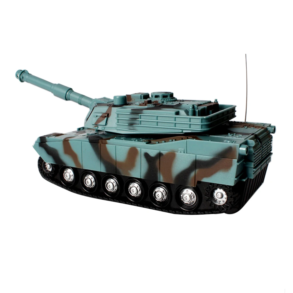 

360 Hand Rotating Electric Army Tank Diecast Model Figurine Children Toy Collection