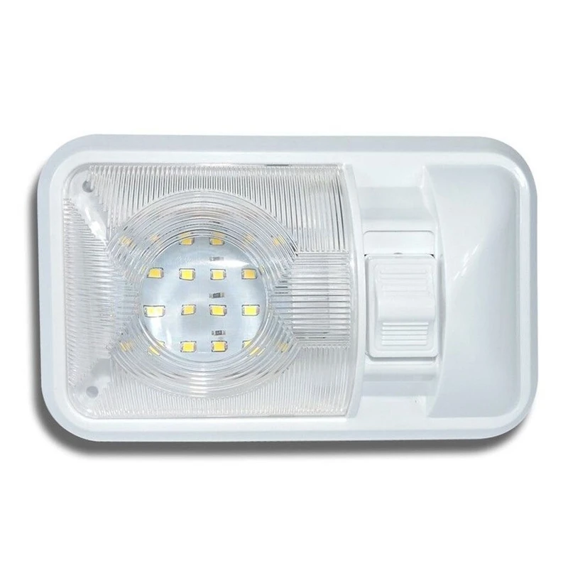 

5Pcs Car Reading Light Ceiling Light Single e Light 4500K 24Led Light Suitable For Rv, Boat