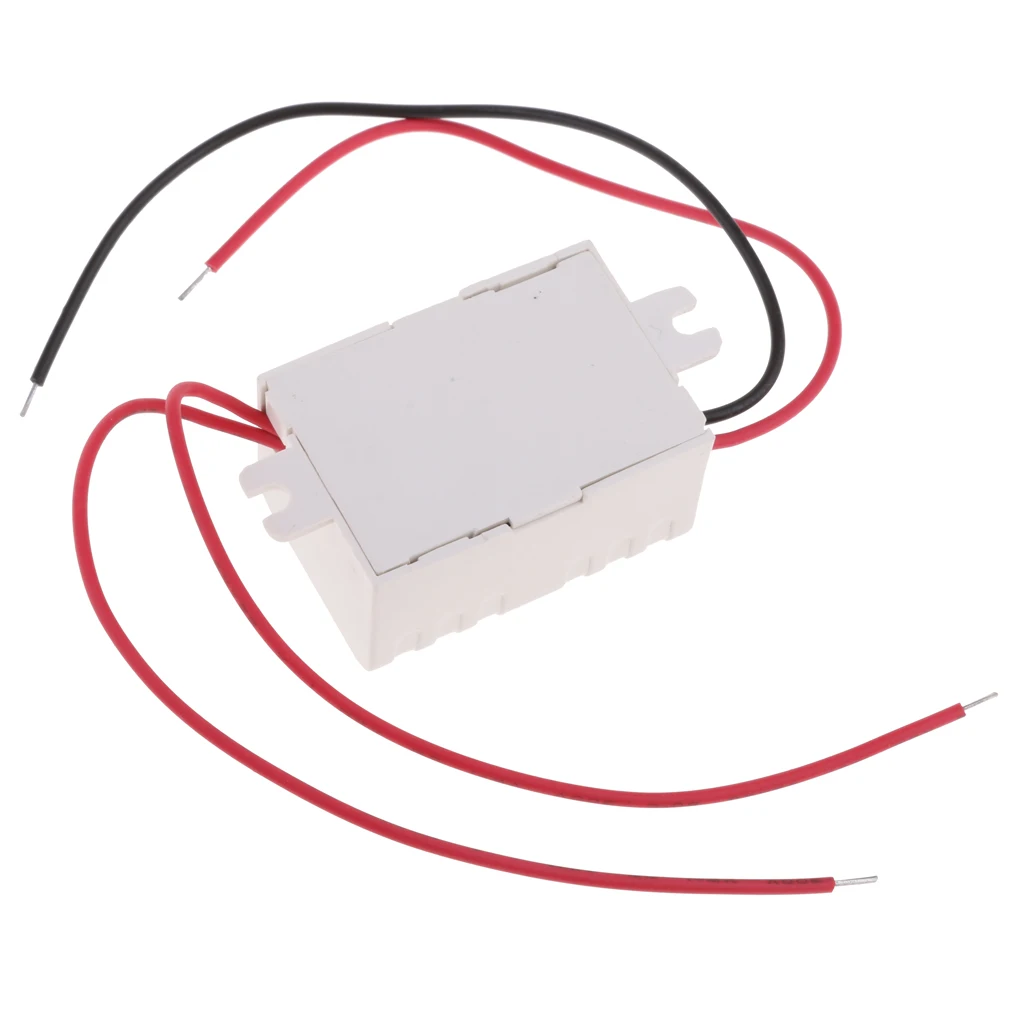 

AC-DC Voltage Converter, AC 85-265V to DC 12V 0.45A Volt Regulator Switching Power Supply Module with Plastic Shell Case