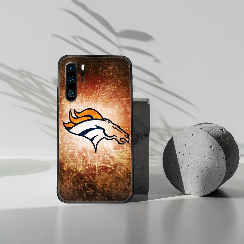 

Football Denver Bronco Rugby Phone Case For Huawei P Mate 10 20 30 40 Lite Pro smart Z 2019 nova 5t black Coque Soft Cell