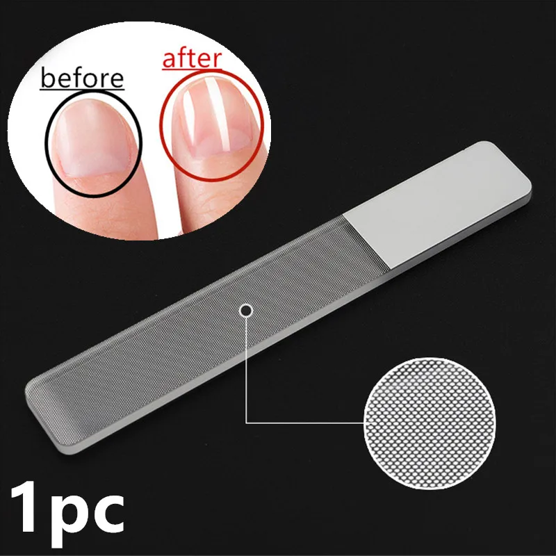 1 шт. профессиональная нано стеклянная пилка для ногтей|Пилки ногтей и буферы| |