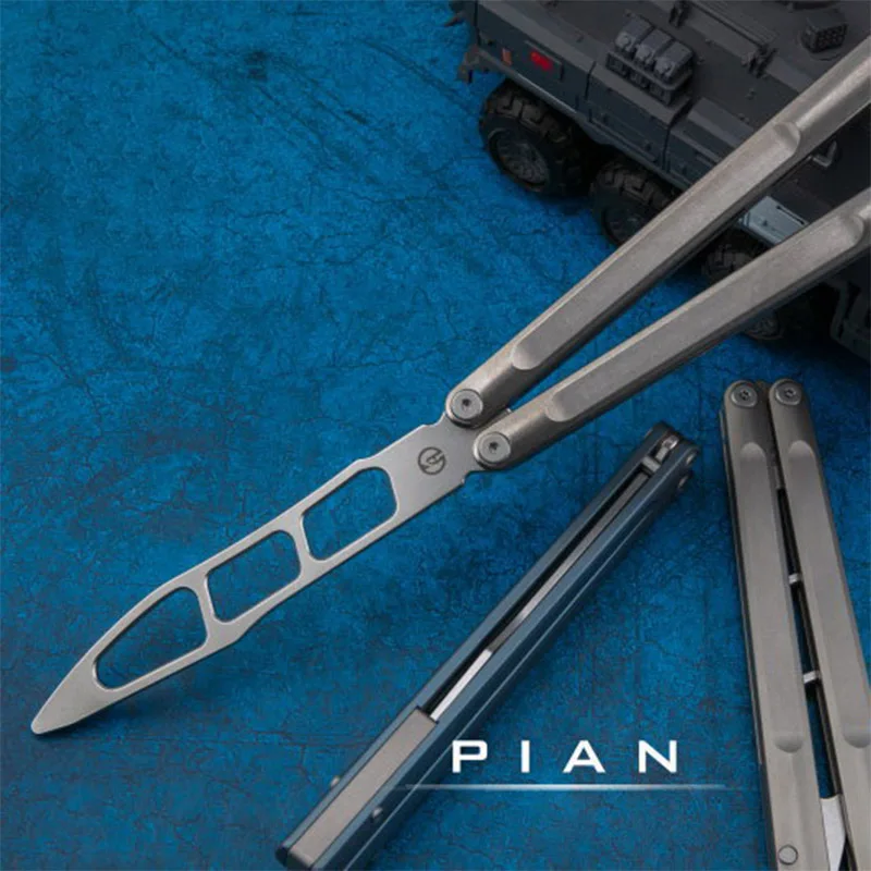 Тренировочный нож-бабочка Maxace PIAN Balisong для повседневного использования рукоятки