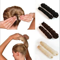 jytop beauty buns 2 pieces magic hair styling styler twist ring former shaper doughnut donut chignon bun maker clip hair curler