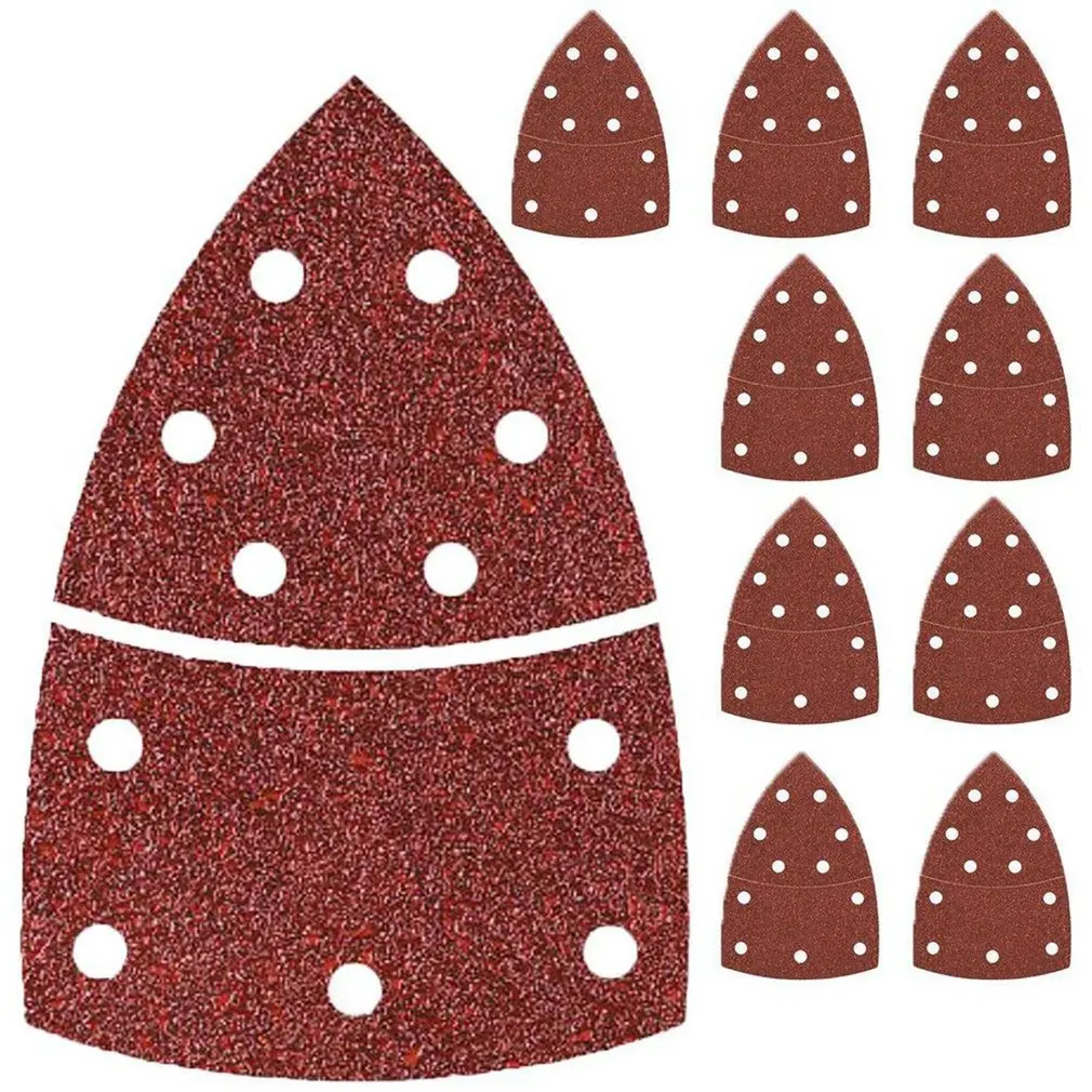 

Red 105X152mm Flocking Grinding Disc Self-adhesive Polishing Triangular Sandpaper