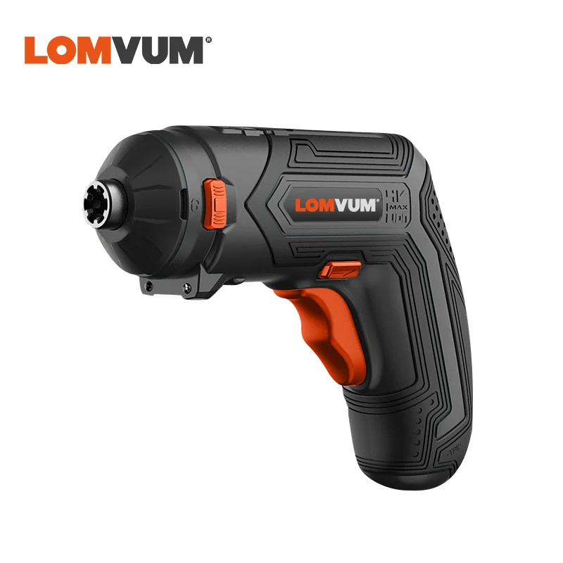 Аккумуляторная отвертка LOMVUM складная электрическая перезаряжаемая с