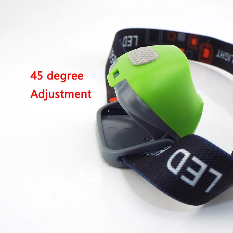 

Mini LED Headlight torches night Hiking Torch AAA White Head Lamp lampe frontale Flashlight Red White lighting Light Camping