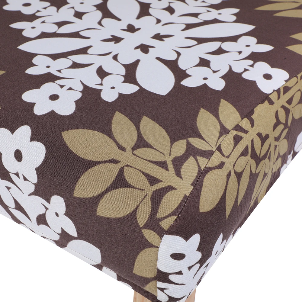 Эластичные эластичные чехлы для стульев из спандекса съемные моющиеся столовой