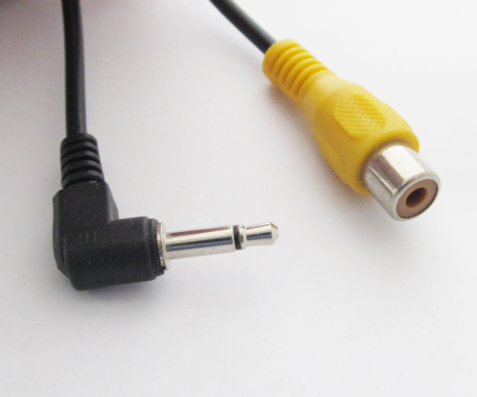 1 шт. 15 см RCA разъем для 3 5 мм 1/8 дюйма прямоугольный моно штекер A/V адаптер