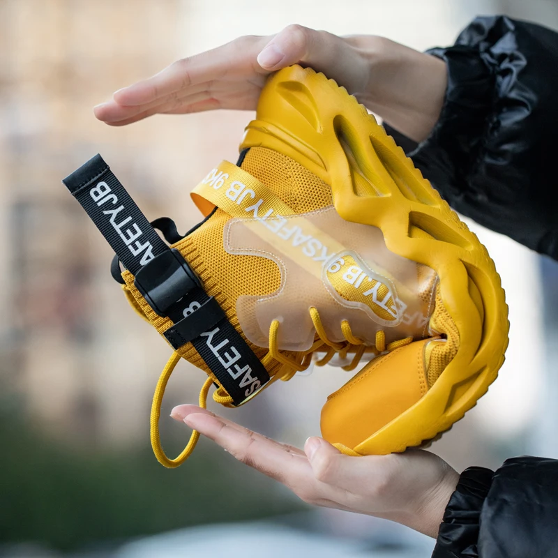 Новинка Лидер продаж защитная обувь от усталости зимние ботинки 2022 рабочая