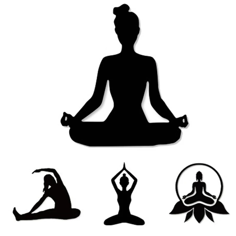 

Craft dies metal cutting dies cut die Women Practicing Yoga Scrapbooking dies craft paper knife mould blade punch steencils dies