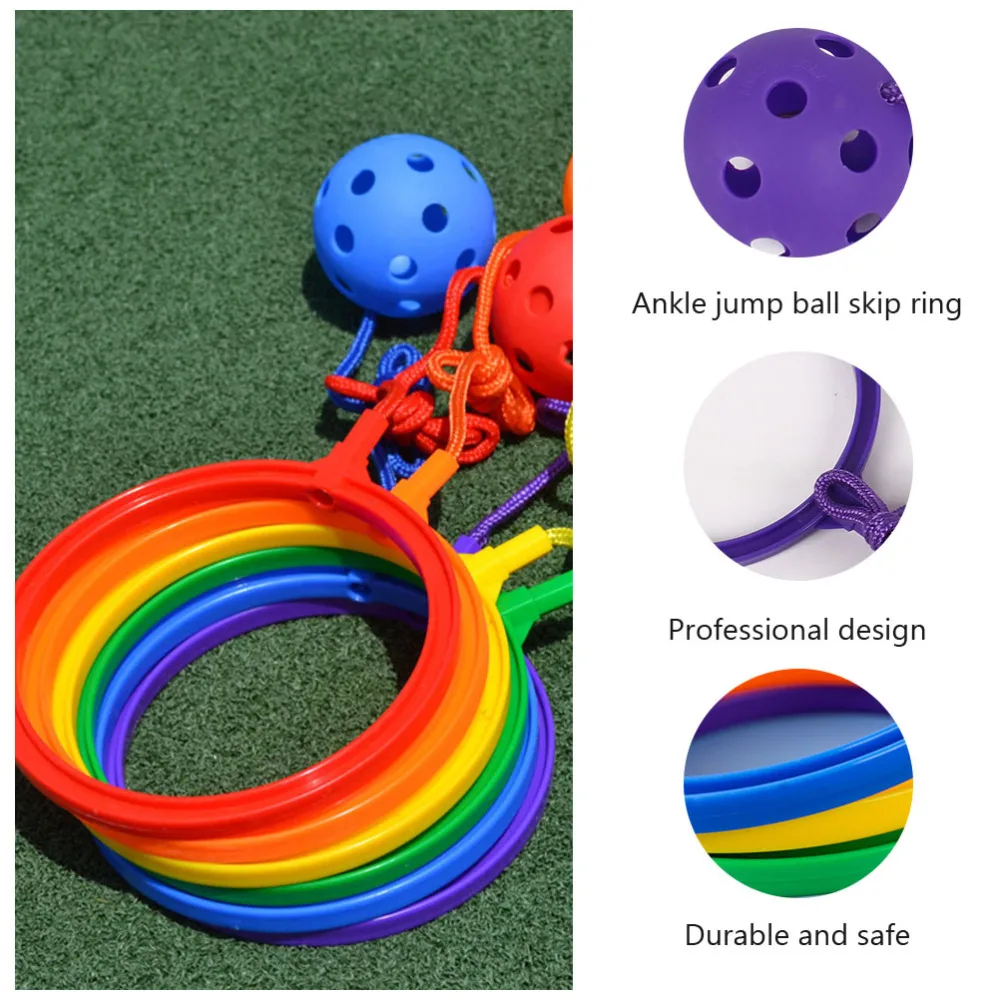 

3Pcs Jumping Sports Swing Balls Skipping for Fitness Random Color