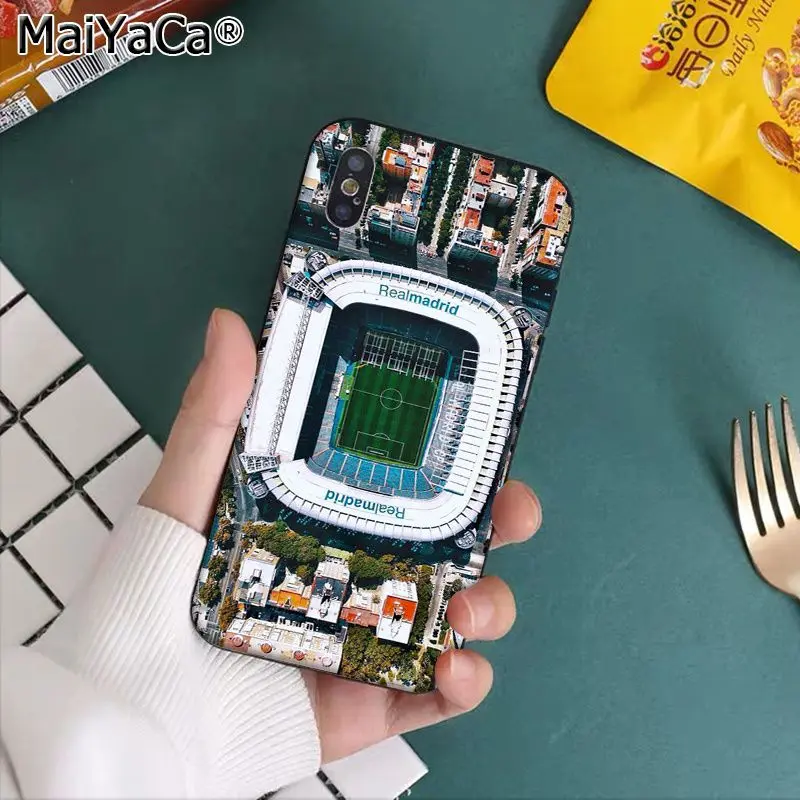 MaiYaCa Барселона Домашний футбольный стадион Новинка чехол для телефона Fundas чехол для Apple iPhone 8 7 6 6S Plus X XS MAX 5 5S SE XR чехлы
