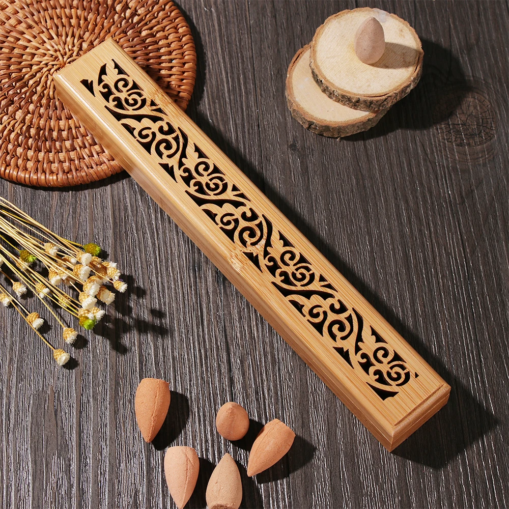 Дерево буддизма в ретро стиле держатель для благовония Censer Joss stick вставленный