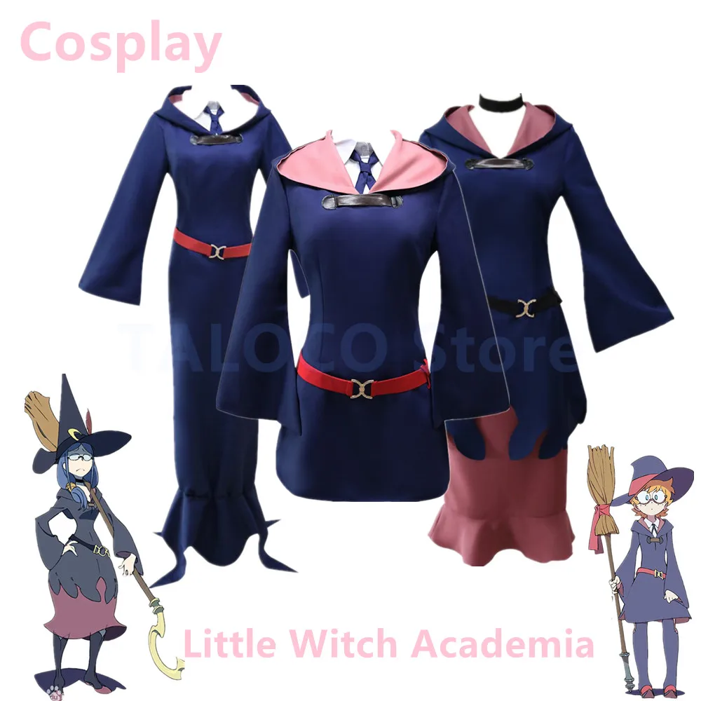 Аниме Маленькая ведьма Академия Хэллоуин кагари атсуко сусси манбаваран Косплей