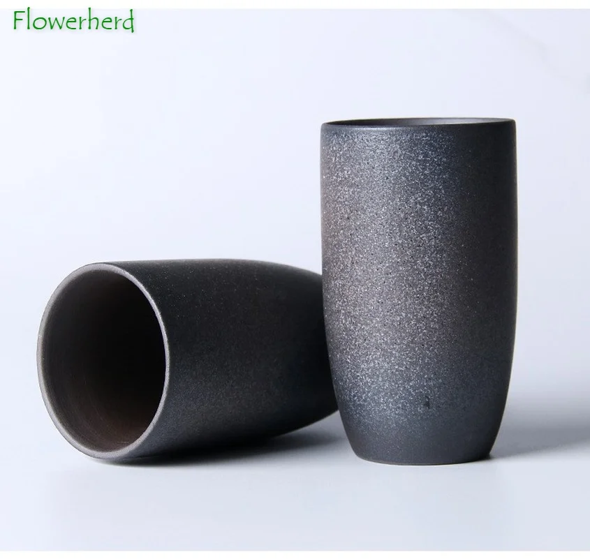 Керамическая фарфоровая кружка в стиле Дзен ретро чашка для питья печи отдельная