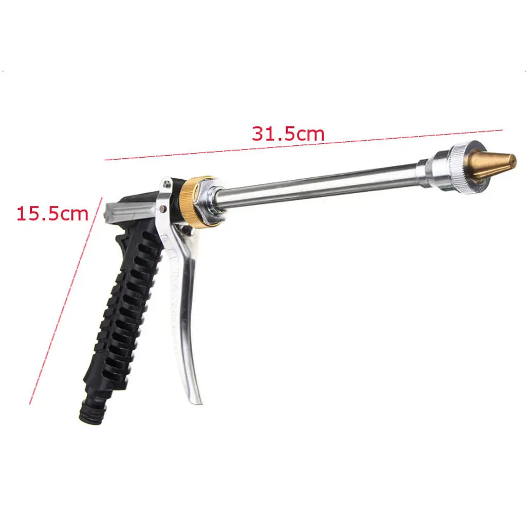 Дешево Портативный комплект для мойки автомобиля, автомойка высокого давления, шланг 1 м, труба 6 м