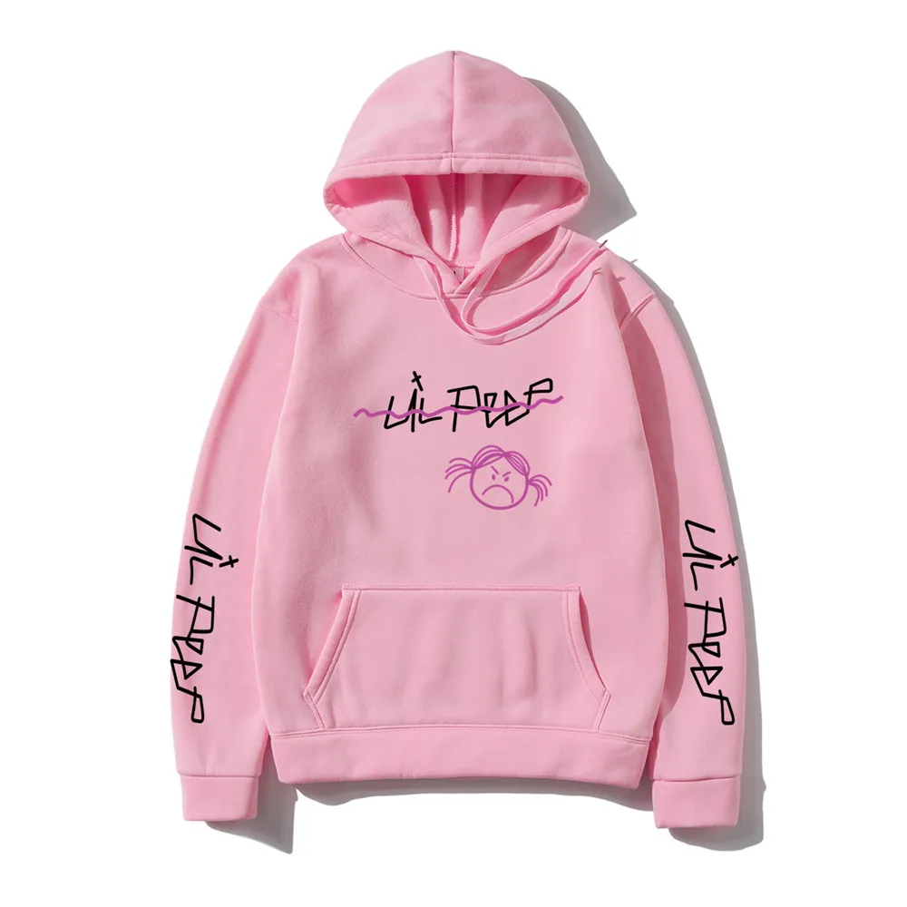 

Lil Peep-Unisex Hoodie, Sportswear, Japanese And Korean Hip Hop Series, Streetwear, Pullover, Harajuku Direct Mail