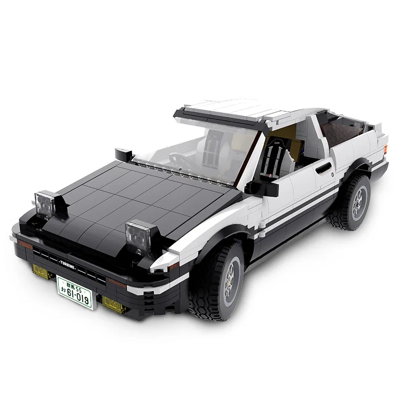 Technic Initial D Fujiwara Takumi GT APEX AE86 строительные блоки наборы кирпичи создатель