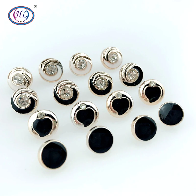 Пуговицы HL с масляным покрытием для изысканной упаковки рубашка на пуговицах