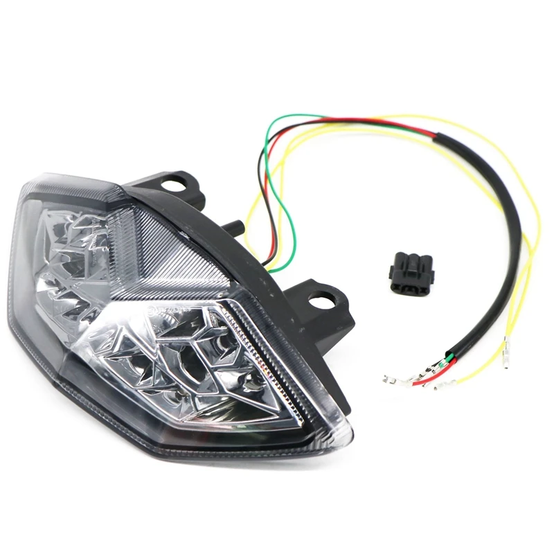 Светодиодный задний фонарь для мотоцикла поворотный сигнал Встроенный