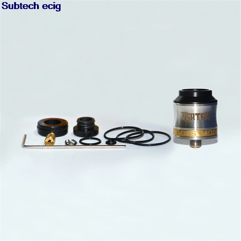 

Clearance Vertex V1 RDA tank 24mm diameter 304 SS for 510 thread Mechanical mod vape mods vs goon 25 Haku RDA low price