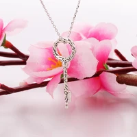 amaia s925 sterling silver aristocratic key charm fashion elegant key diy necklace pendant