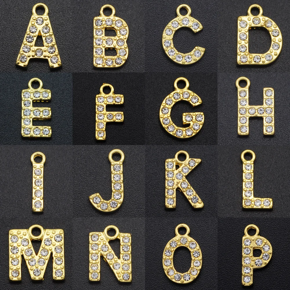 5 шт./лот сказочные 12 мм с покрытием из золота CZ украшениями в виде кристаллов A Z