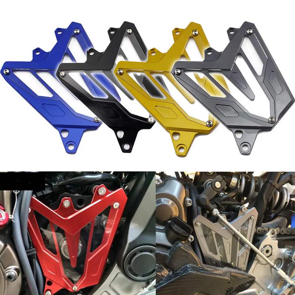 

Front Sprocket Chain Guard Panel Cover for 2013-2020 17 2018 2019 Yamaha MT FZ 07 MT07 FZ07 MT-07 FZ-07 Engine Slider Protector