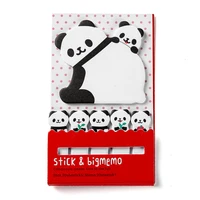 panda bird cage planner sticky notes tearable notepad memo pad scrapbook office school supplies stationery notebooks stickers