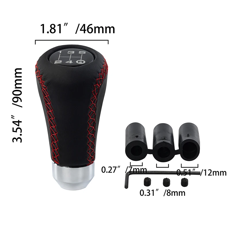 POSSBAY ручка переключения рулевого механизма автомобиля 5 Скорость Stick Рычаг