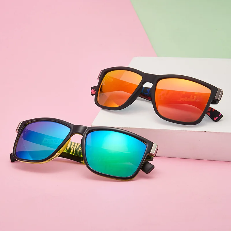 

True Film Unisex Sunglasses Women Square Sports Driving Eyeglasses Polarized Glasses UV400