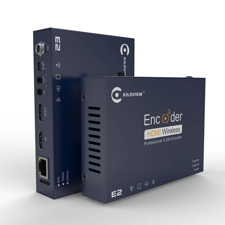 

Kiloview wired h.264 iptv encoder hardware for live broadcasting