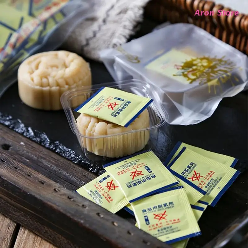 

200x Deoxidant 30cc 50cc Oxygen Absorbers for Mooncake Long Term Keeping Food