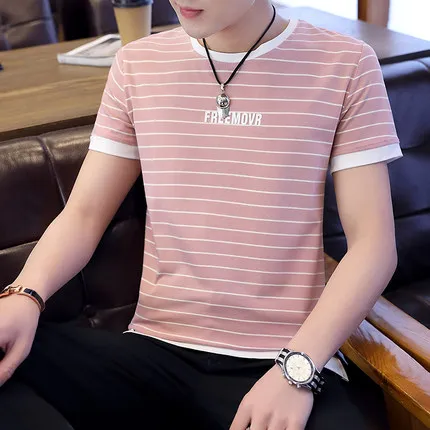 

Men's casual short-sleeved t-shirt wild clothes tide 4292