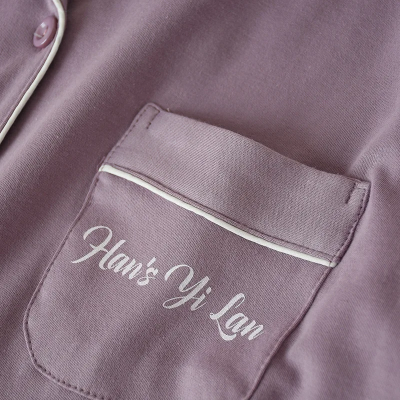 Женский пижамный комплект из 2 предметов повседневный хлопоковый домашний с