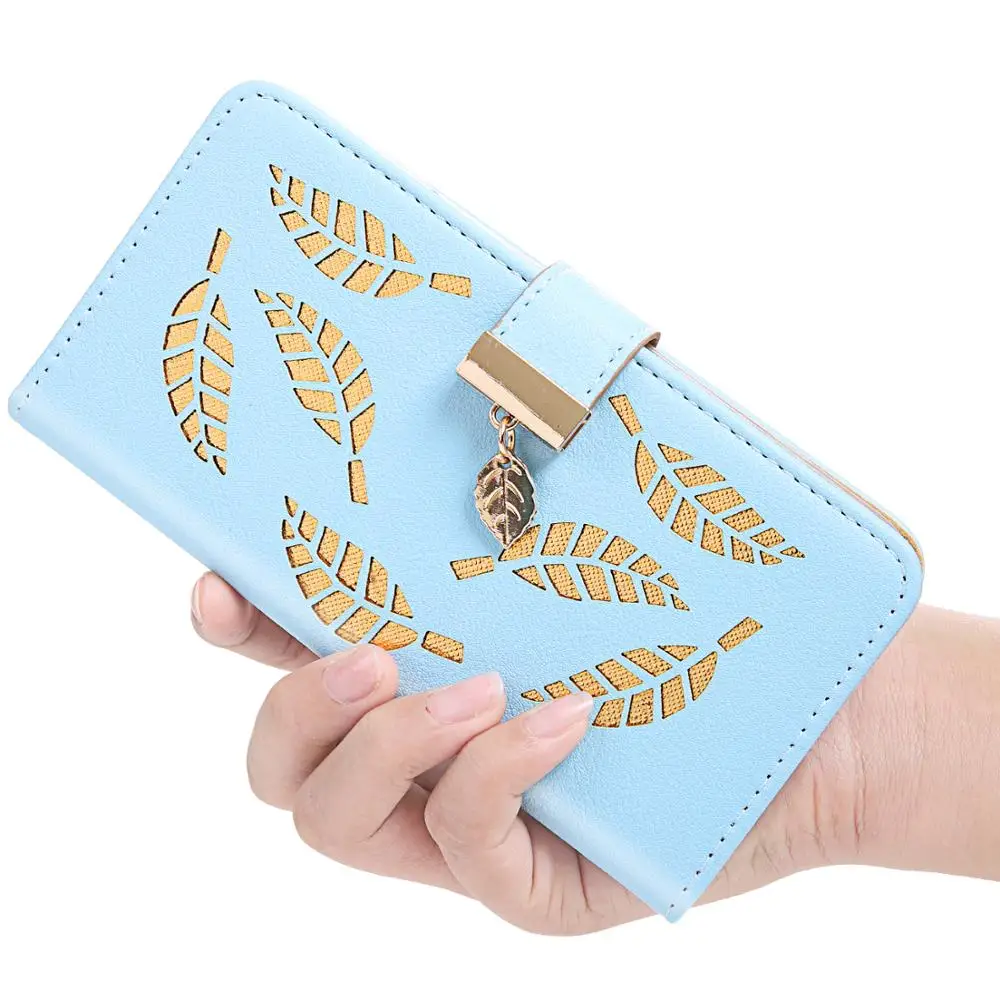 Leather Flip Phone Case For Samsung Galaxy A50 A40 A30 A20 A10 A70 A80 A90 S9 S10Plus S8 S7 Edge A10S A20S A30S Note9 Note10 Plus Magnetic Wallet
