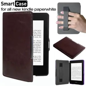 Чехол для Kindle Paperwhite 1  2 3, с ручным ремешком, чехол для Kindle Paperwhite 2016 2015 2013 2012, автоматическая электронная книга с функцией сна