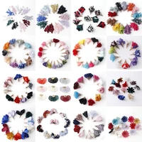 610pcs mixed types tassel diy flower silk polyester charms pendant drop earring tassel fashion women jewelry bag accessories