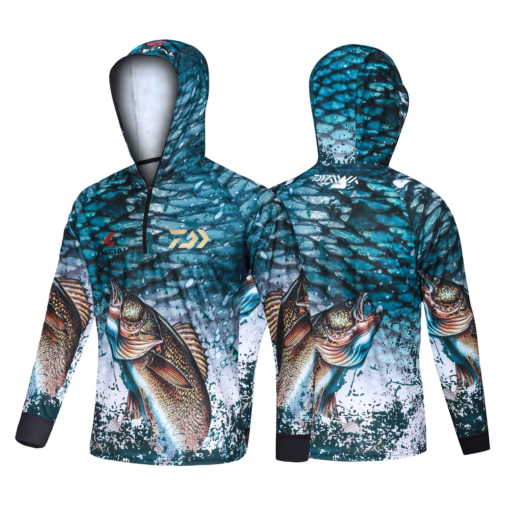 

Мужская одежда для рыбалки, быстросохнущая рубашка с защитой от пота для рыбалки, куртка с защитой от солнца, футболка для рыбалки, летняя од...